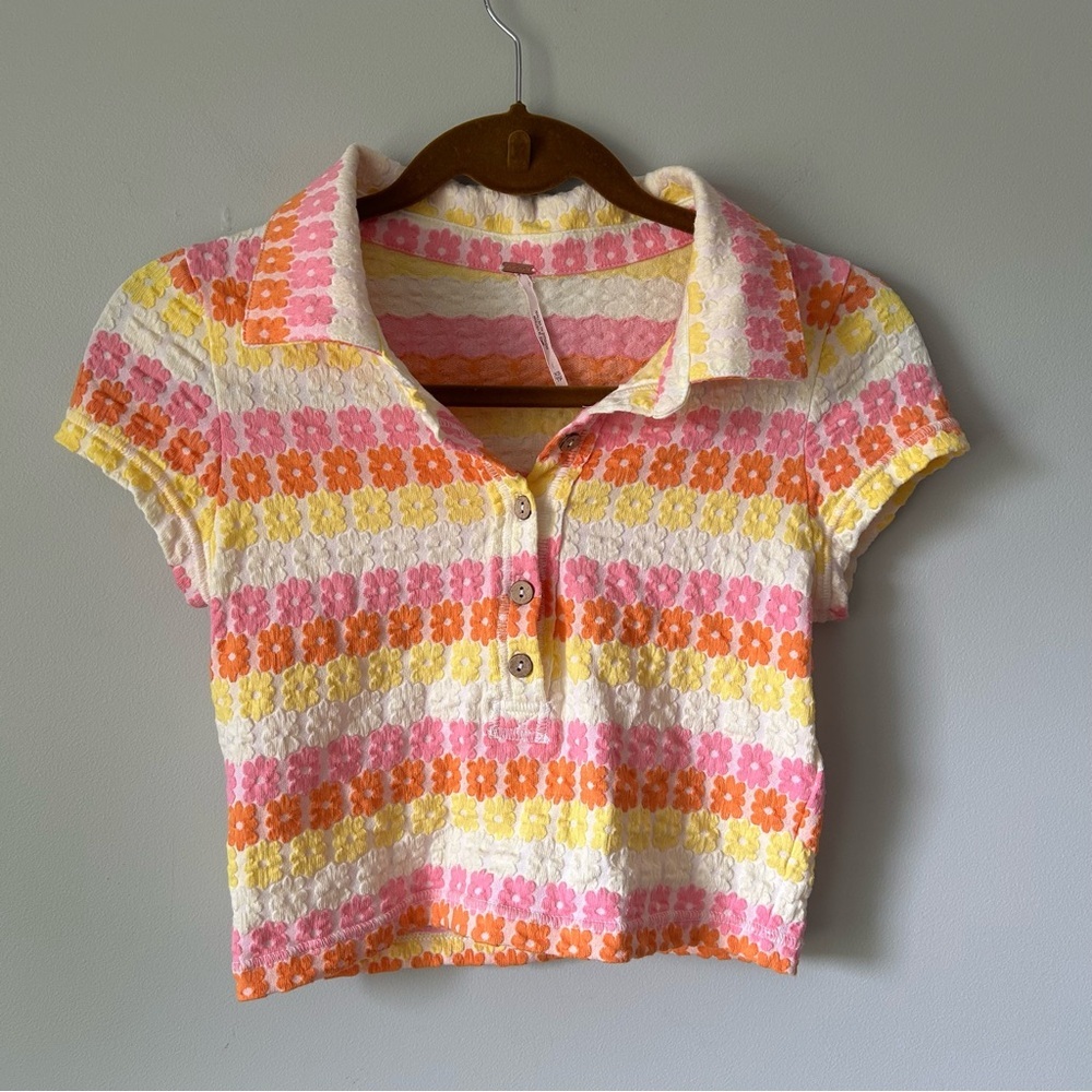 Free People | Retro Baby  Collard Henley